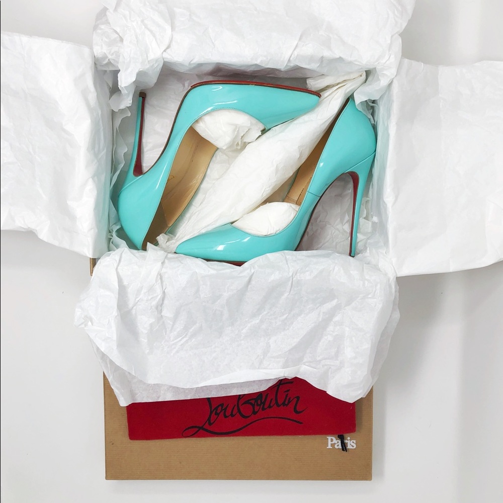 Christian Louboutin Pigalle Follies 120mm Opaline